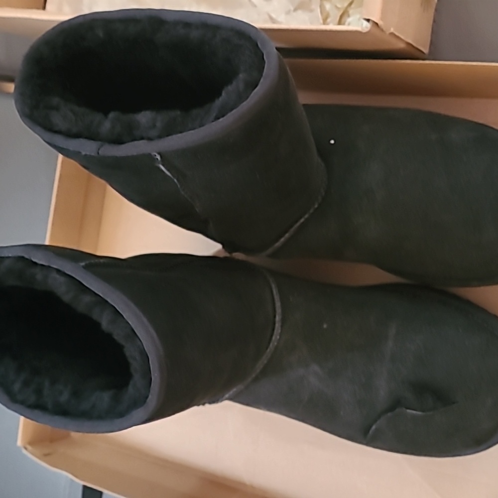 Black Ugg Mid-Calf Boots (read description)